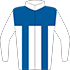 Colours: White, Royal Blue Yoke & Braces