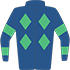 Colours: Blue, Green Diamonds, Blue & Green Hooped Sleeves