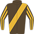 Colours: Brown, Gold Sash, Brown & Gold Striped Sleeves