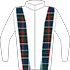 Colours: White, Tartan Braces