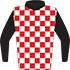 Colours: Red & White Chequers, Black Sleeves