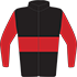 Colours: Black, Red Hoop & Sleeves