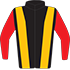 Colours: Black, Gold Braces & Red Sleeves
