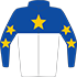 Colours: White, Gold Star on Blue Yoke, Gold Stars on Blue Sleeves
