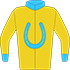 Colours: Gold, Blue Horseshoe, Collar & Cuffs