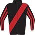 Colours: Black, Red Sash, Black & Red Striped Sleeves
