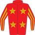 Colours: Red, Gold Stars, Red & Gold Striped Sleeves