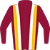 Colours: Maroon, Gold & White Striped Braces