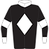 Colours: Black, White Diamond, Collar, Armbands & Cuffs