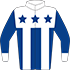 Colours: Royal Blue, Royal Blue Stars on White Yoke, White Braces, Collar & Cuffs