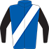Colours: Royal Blue, White Sash & Black Sleeves