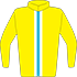 Colours: Yellow, Light Blue & White Stripe