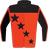 Colours: Red, Black Stars & Yoke, Red Seams & Black Sleeves