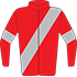 Colours: Red, Grey Sash & Armbands