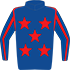 Colours: Navy Blue, Red Stars, Seams on Sleeves
