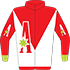 Colours: White, Maroon Yoke, A Logo, White A Logo on Maroon Sleeves, Green Cuffs