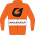 Colours: Orange, White Hoop & Black Unique Group Logo