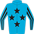 Colours: Turquoise, Black Stars, Black & Turquoise Striped Sleeves