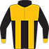 Colours: Black, Gold Yoke, Braces & Cuffs