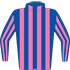 Colours: Royal Blue & Pink Stripes