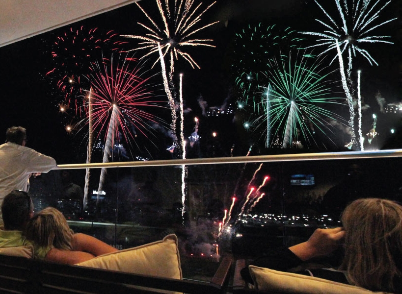 Big M hosts New Year’s party for horsemen