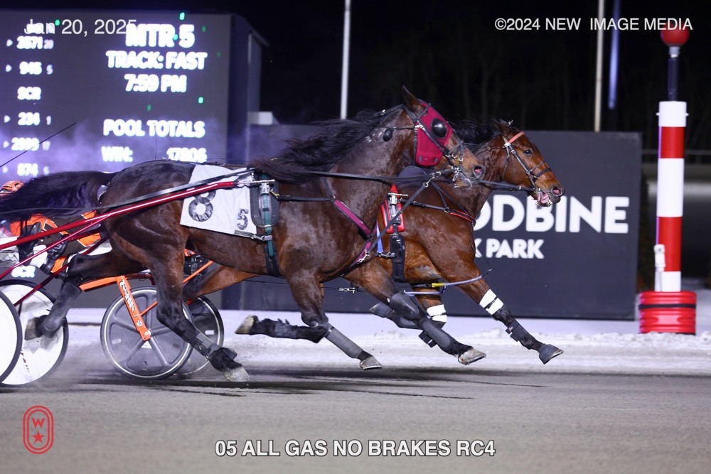 All Gas No Brakes floors it late