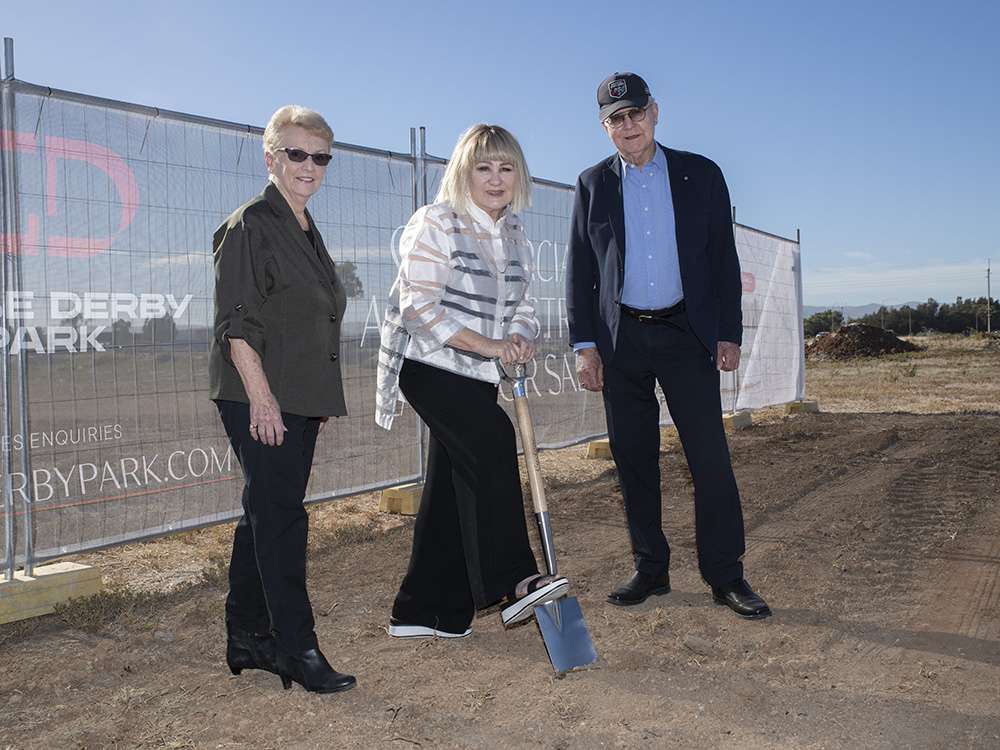 Globe Derby Park – Sod turning ceremony