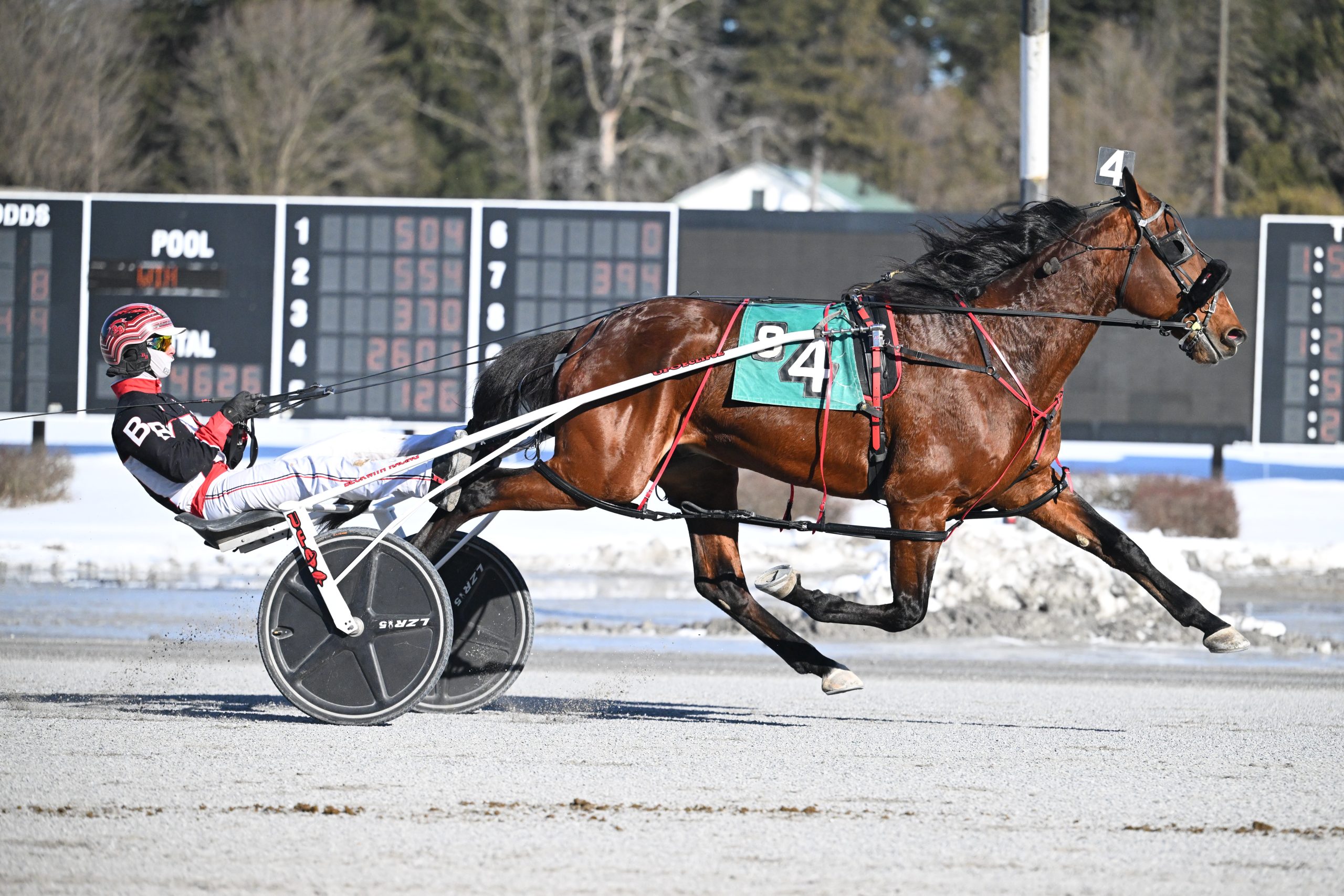 Make that seven wins for Beckwith