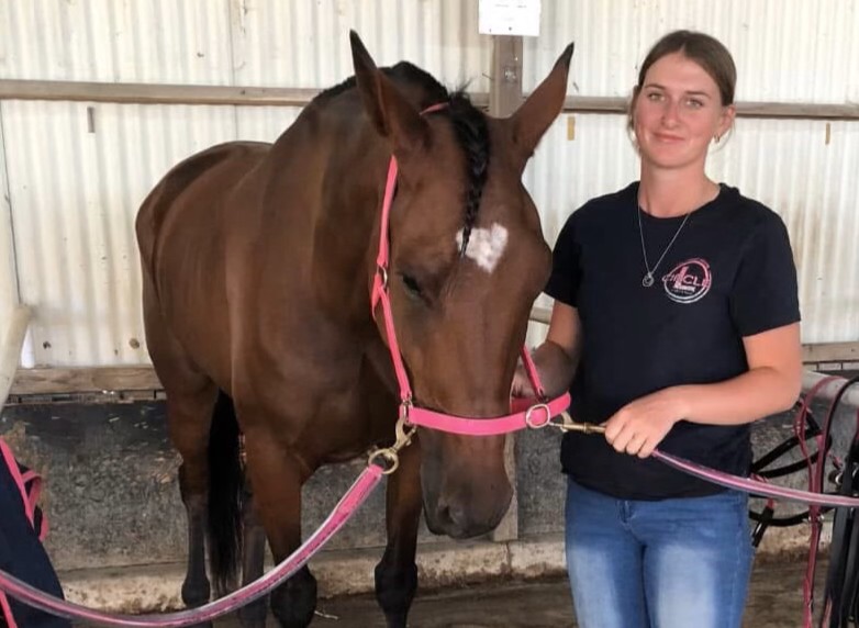 Elley-May is all set for her driving debut