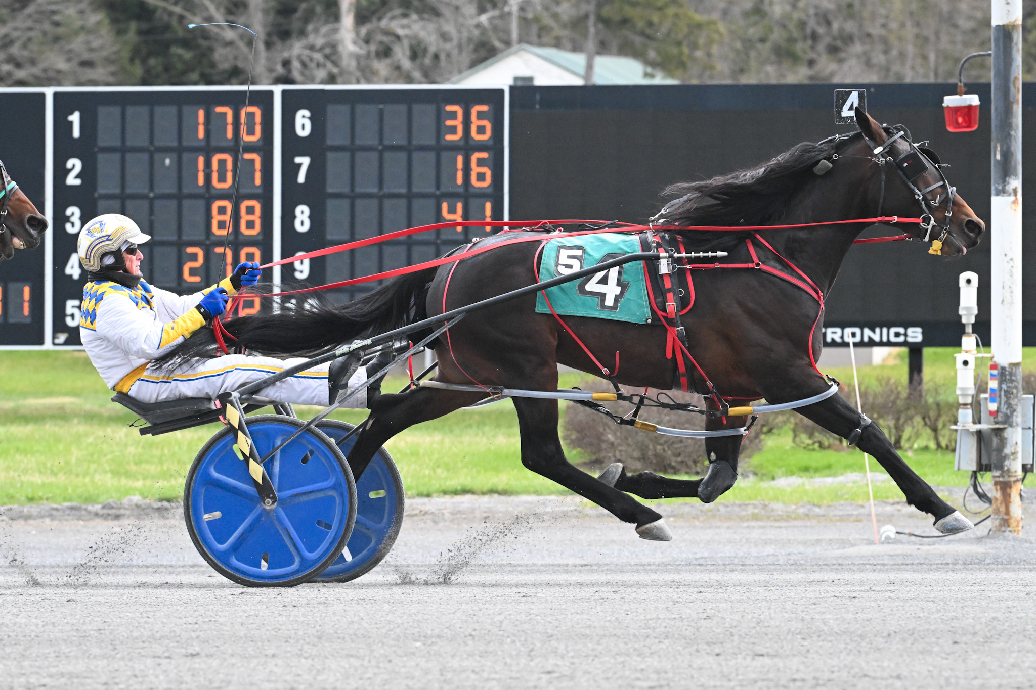 Hennessey picks up where he left off