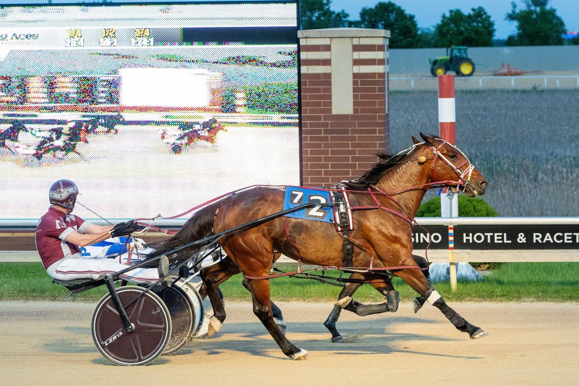 Cal Expo cards Vallandingham, Sire Stakes