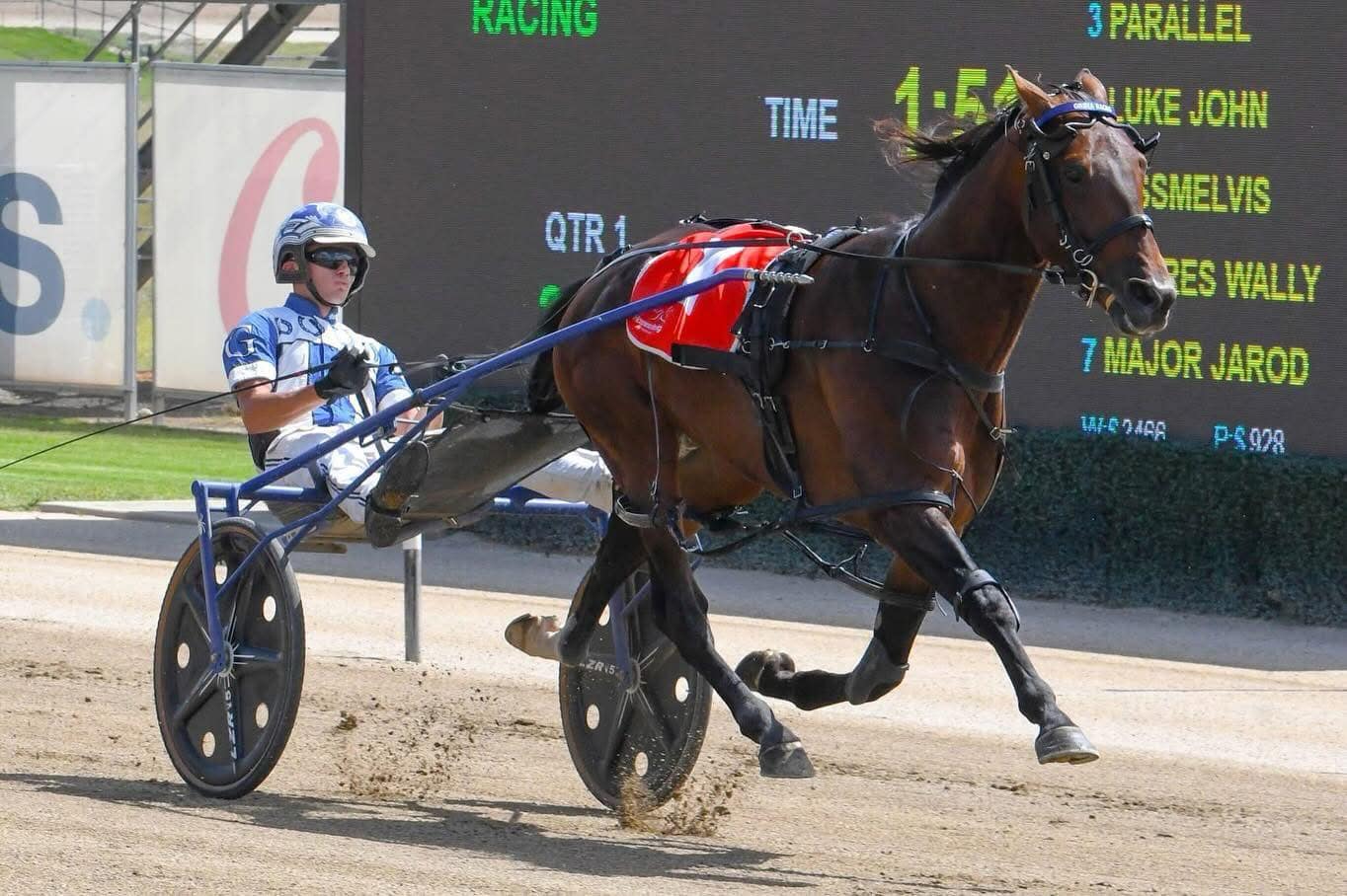 Seaton Grima on fire at Newcastle with treble