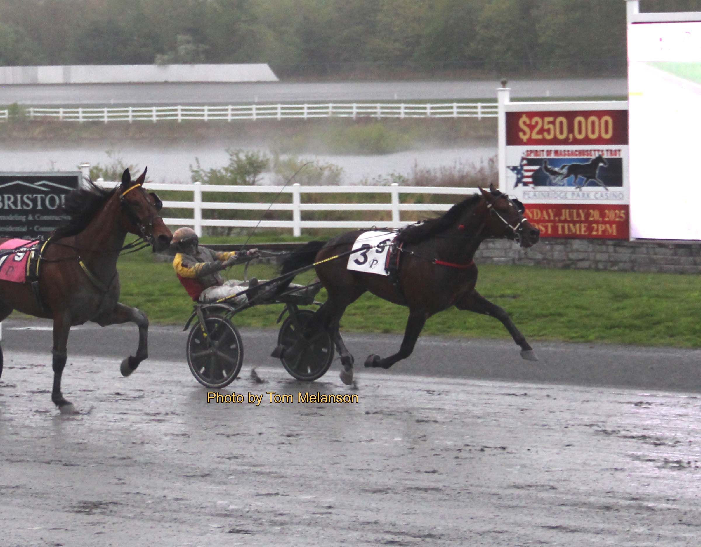 Four Sixes scores in the slop