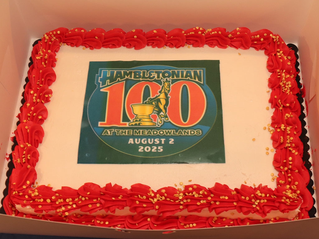 Centennial Hambletonian exhibit and birthday reception