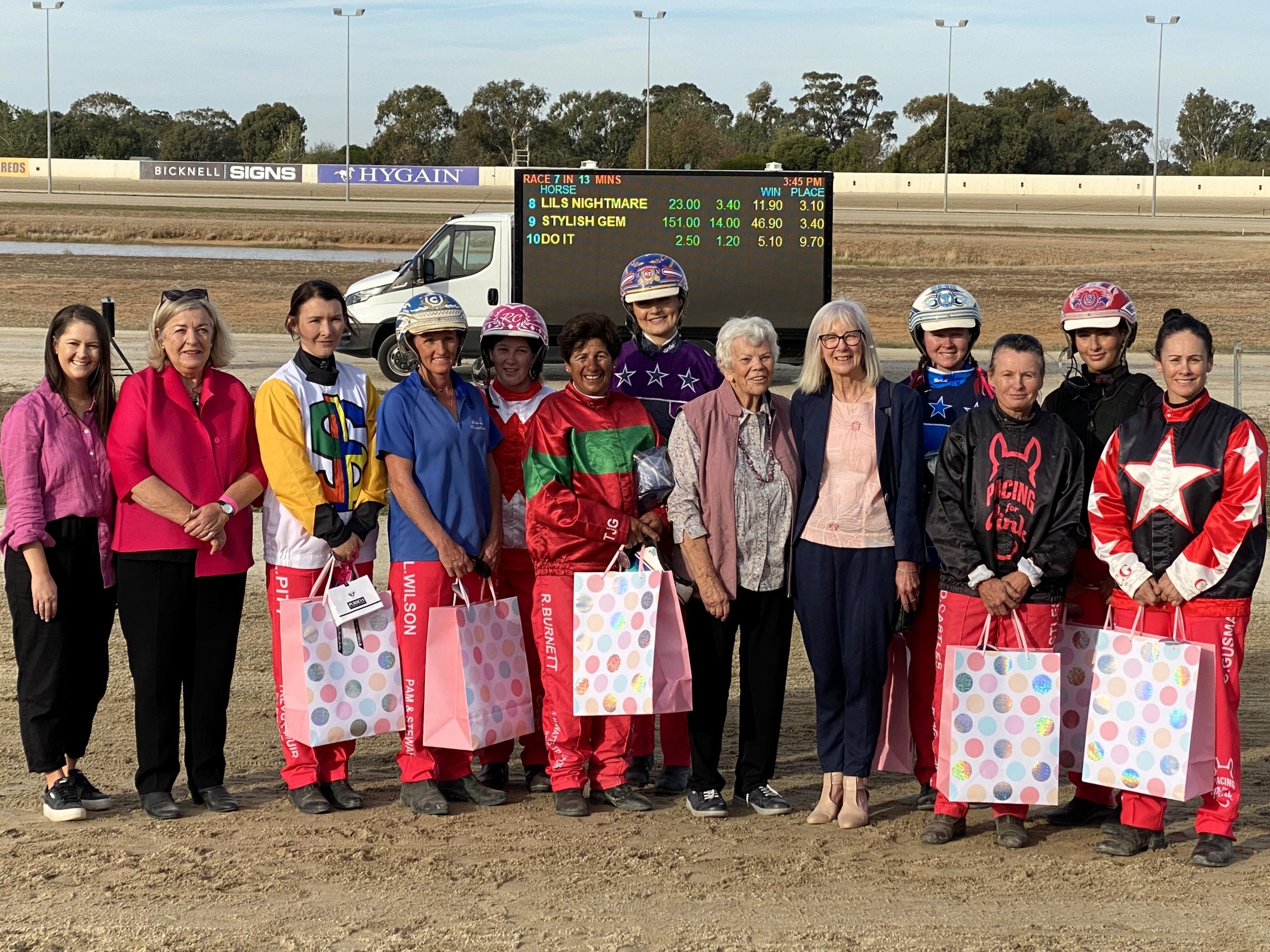 Pacing For Pink Day hits all the right notes at Shepparton