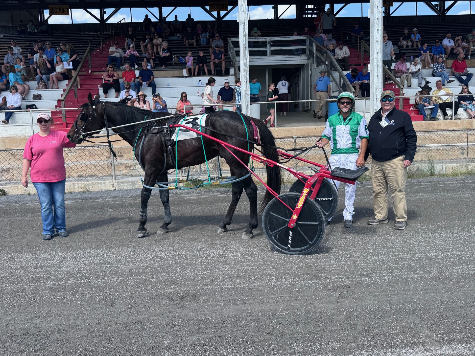 Lazarus gelding wins third straight at Shenandoah Downs