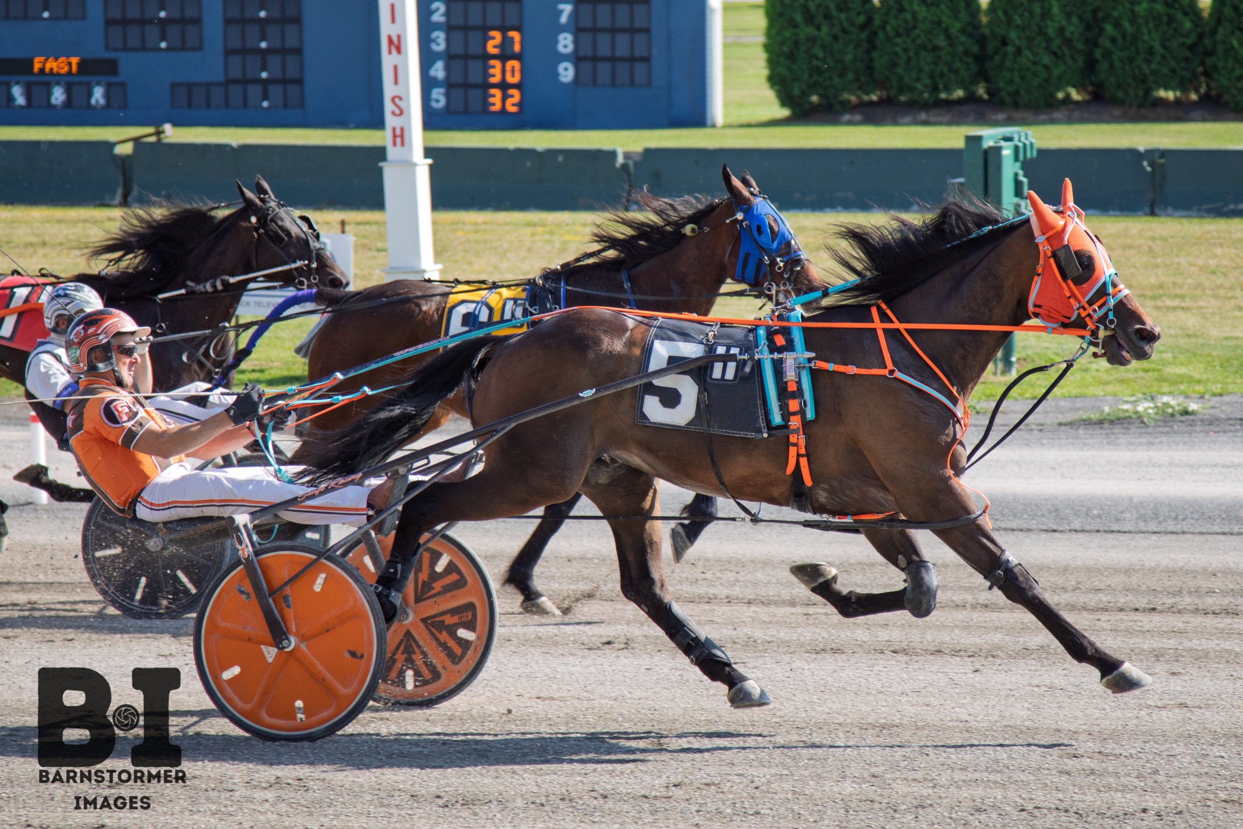 Chuck uses late fireworks to post tidy win