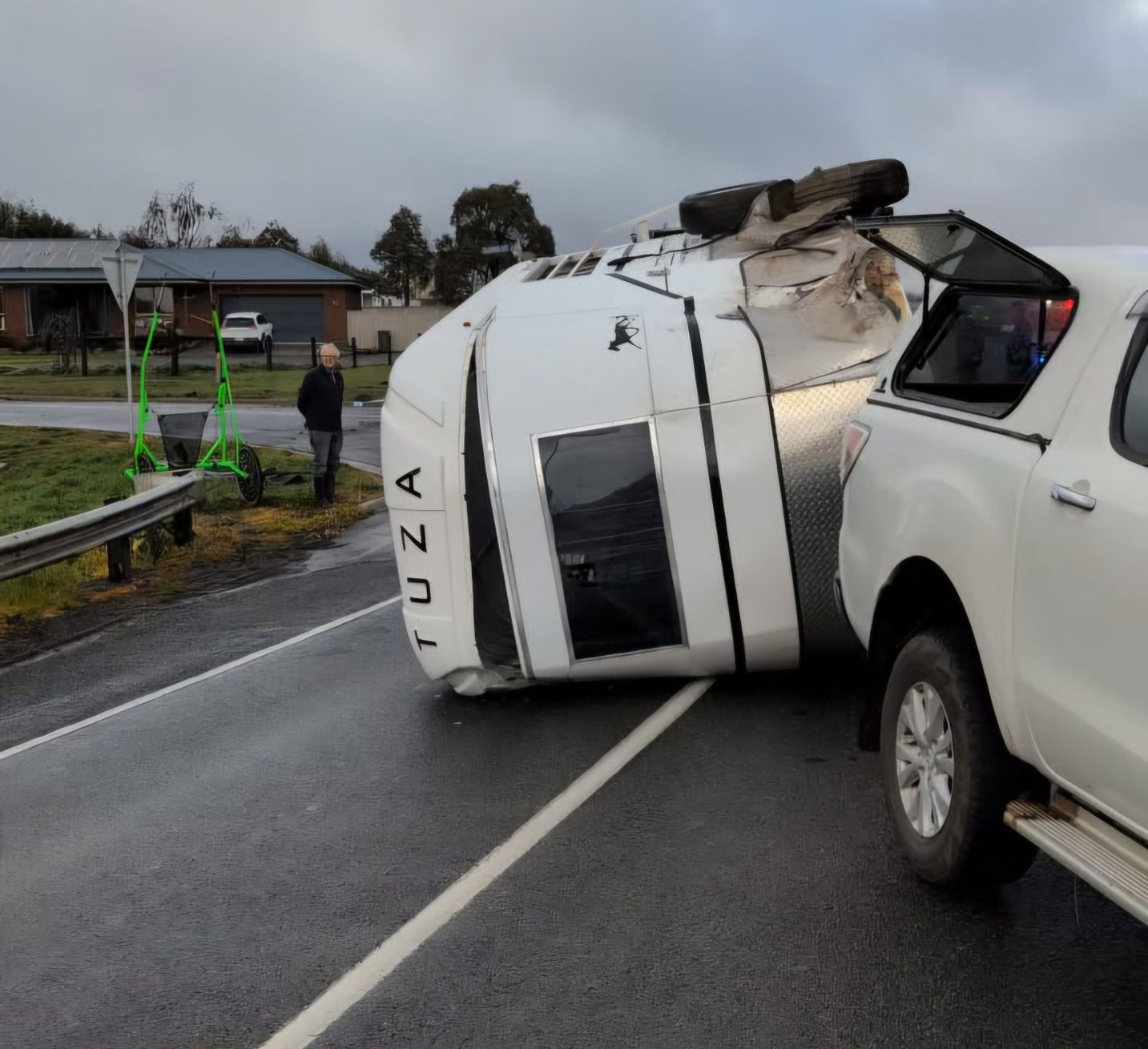 Burns family grateful after shocking float accident