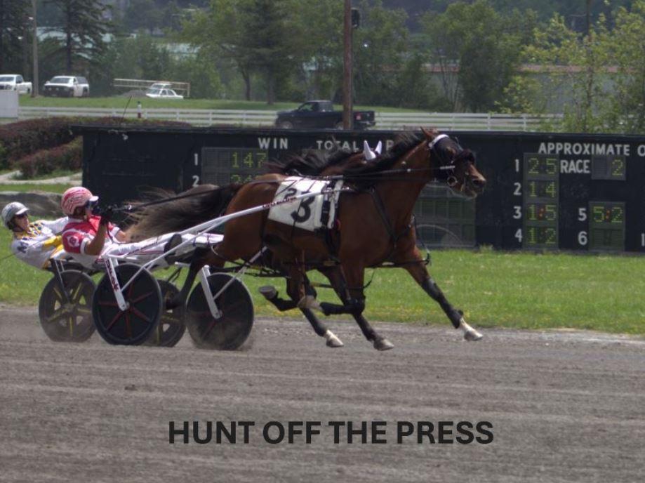 Hunt Off The Press smashes track record