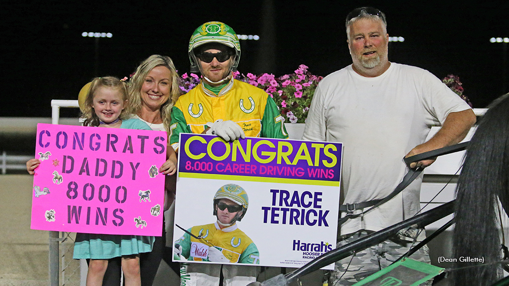 Tetrick records 8,000th career victory