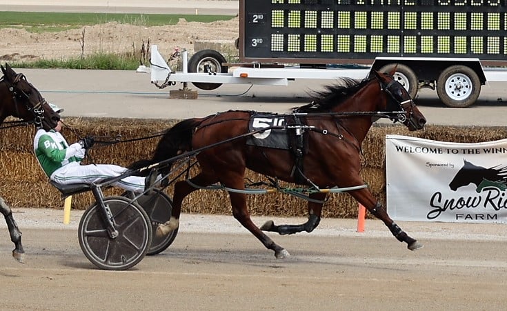 Taylor Dawn takes $100K pace, sets new mark