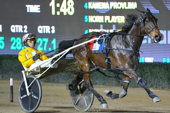 Max Delight returns with a vengeance at Menangle in 1.48.9