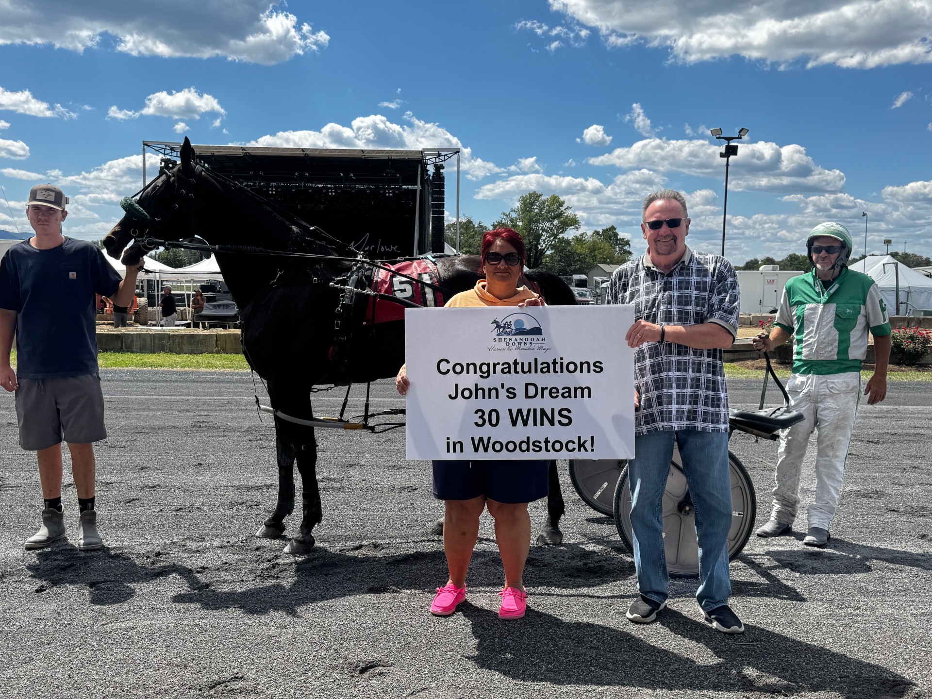 Woodstock legend John’s Dream now 51 from149