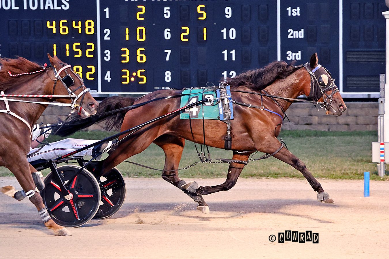 Dexter Dunn takes two of four $100,000 Trotting divisions