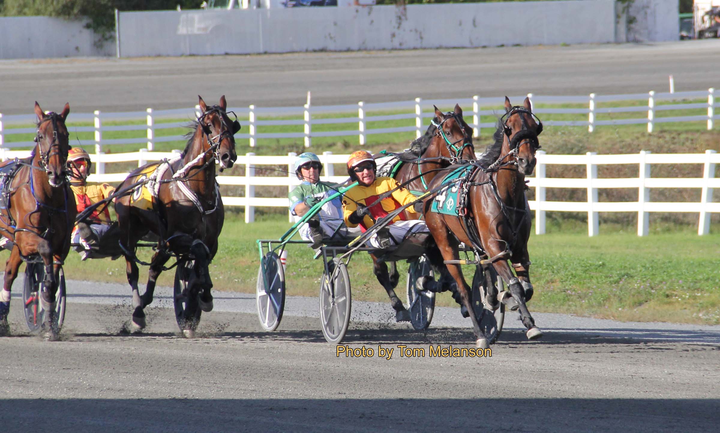 Athearn and Ranger were trackmasters at Plainridge Friday