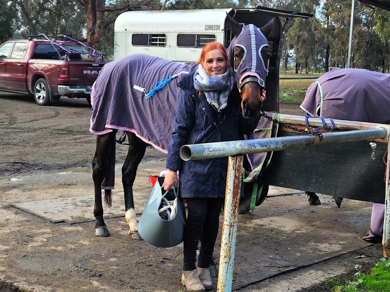 Courtney turns her hand to harness racing – with quick success