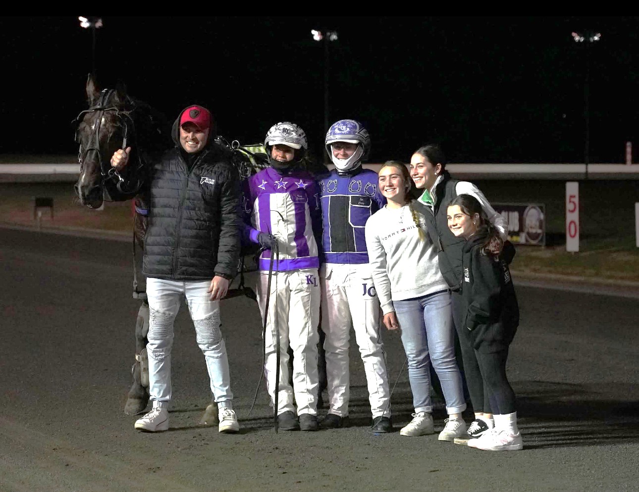 Teen reinswoman swaps footy boots for sulky success