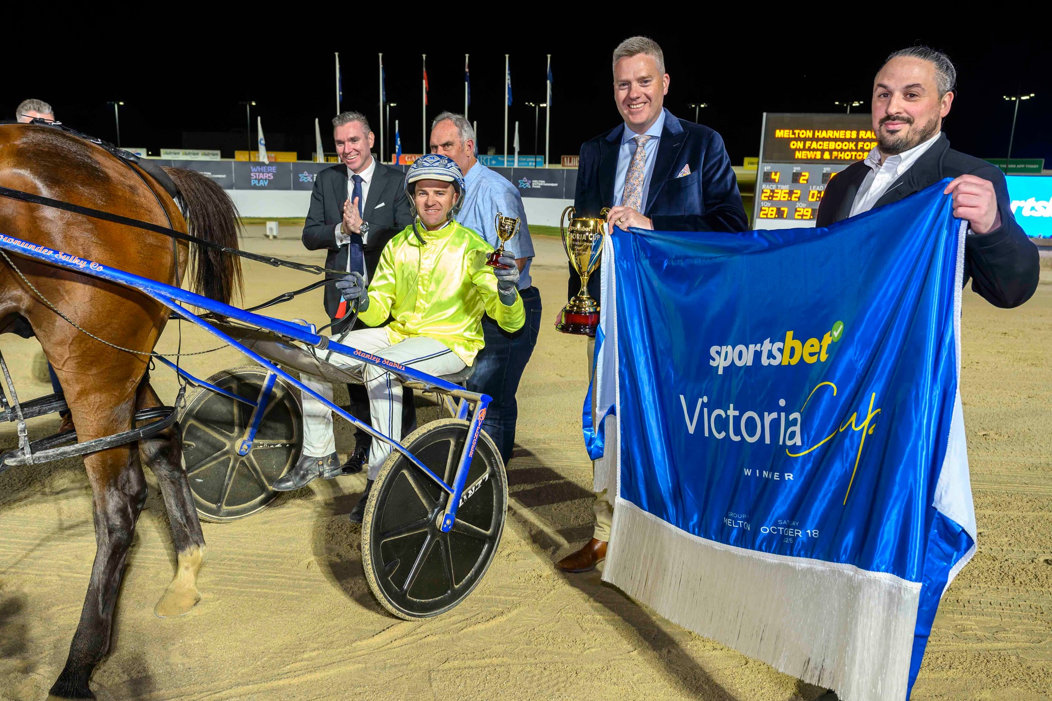 A treble of pure Group 1 class