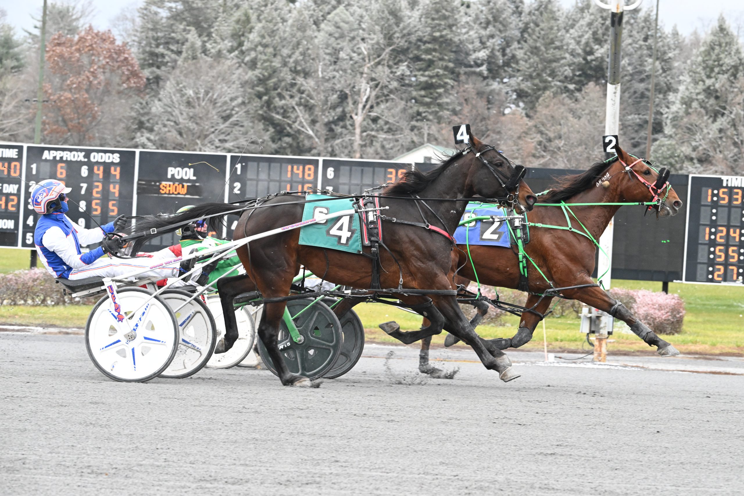 Hunter Hill ends favorite’s winning run