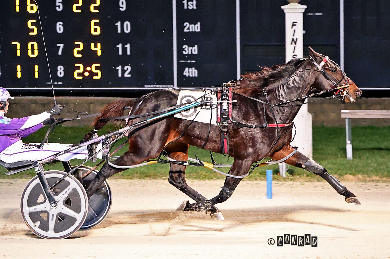 Surreal Ideal rumbles first over for seventh straight